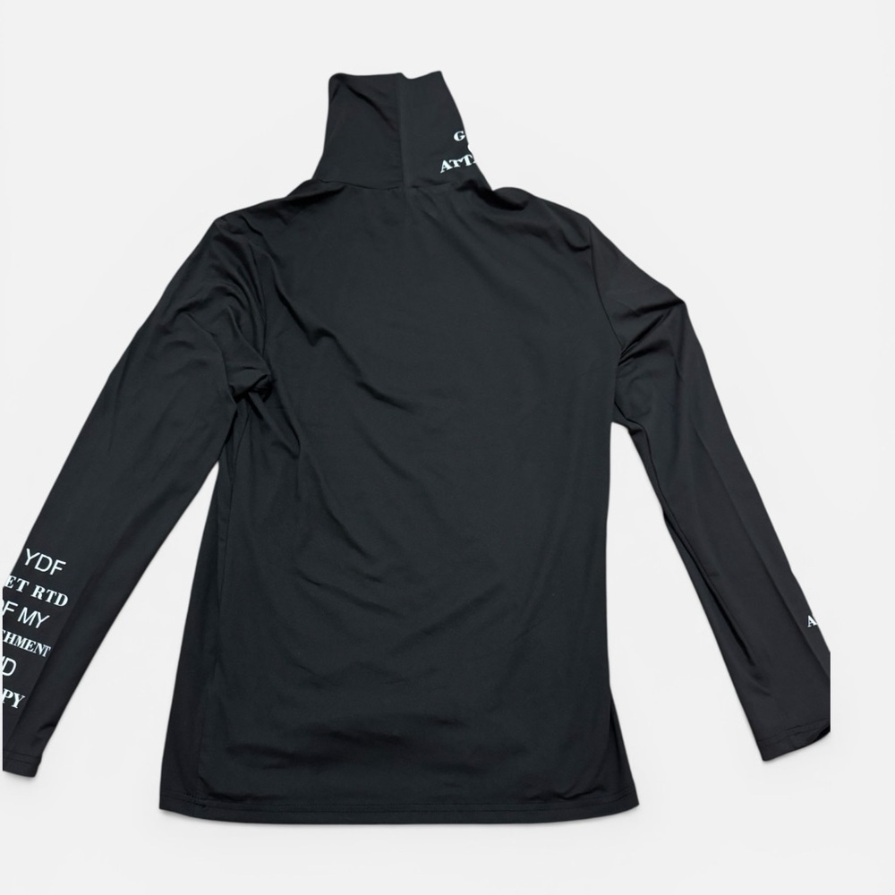 Graffiti Long Sleeve Turtleneck Shirt